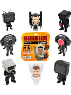 AS Company Skibidi Toilet Mystery Mini Figures Series One Διάφορα Σχέδια Φιγούρα Δράσης για 13+ Ετών