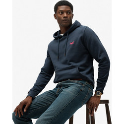 Superdry D1 Essential Ανδρικό Αθλητικό Φούτερ με Κουκούλα Πετρόλ M2014404A-9VC