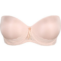 Primadonna Σουτιέν Strapless με Ελαφριά Ενίσχυση με Μπανέλα Μπεζ 0241608-SKT