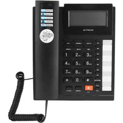 Pashaphone KX-T7007CID Ενσύρματο Τηλέφωνο με Ανοιχτή Ακρόαση Μαύρο