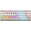 White Shark Wakizashi 2 Μηχανικό Gaming Πληκτρολόγιο 60% με Custom Blue Διακόπτες RGB White