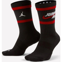 Jordan Legacy Ανδρικές Κάλτσες Ψηλές με Σχέδια Μαύρες 3Pack DA2560-010