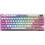 MSI GK600 Ασύρματο Μηχανικό Gaming Πληκτρολόγιο TenKeyLess RGB White Pink