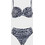 Gsecret Bikini Set Ψηλόμεσο Animal Print Ανθρακί SQ66971-34031