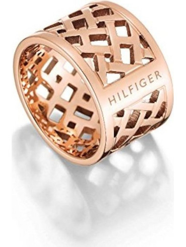 Tommy Hilfiger Γυναικείο Δαχτυλίδι από Ατσάλι Ροζ Χρυσό 2700744