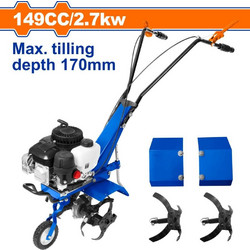 Wadfow WTL2A01 Σκαπτικό Βενζίνης 4hp 149cc με Μίζα
