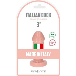 Toyz4lovers Italian Cock 3" Πρωκτικό Dildo 7.6cm Δέρματος