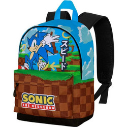Karactermania Sonic The Hedgehog Fan Σχολική Τσάντα Πλάτης Νηπιαγωγείου Πολύχρωμη 08370