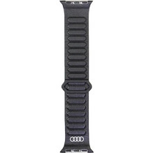 Audi Logo Genuine Λουράκι Δερμάτινο (Apple Watch 40 / 41 / 42mm)
