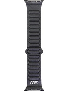 Audi Logo Genuine Λουράκι Δερμάτινο (Apple Watch 40 / 41 / 42mm)