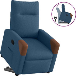 vidaXL Πολυθρόνα Relax Ανακλινόμενη Μπλε 3324012