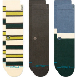 Stance The Devon Ανδρικές Κάλτσες Ψηλές Πολύχρωμες 3Pack CREW3