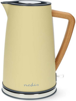 Nedis KAWK510EYW Ανοξείδωτος Βραστήρας 1.7lt 2200W