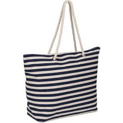 Υφασμάτινη Τσάντα Θαλάσσης Ώμου Μπλε 43x12cm 1191946