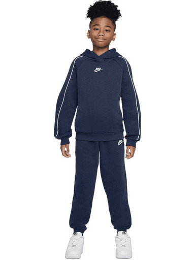 Nike Παιδικό Σετ Φόρμας Navy Μπλε HQ9318-410