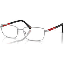 Prada PS50SV 5AV1O1 Ανδρικός Σκελετός Γυαλιών Οράσεως Μεταλλικός Ασημί