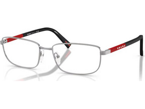 Prada PS50SV 5AV1O1 Ανδρικός Σκελετός Γυαλιών Οράσεως Μεταλλικός Ασημί