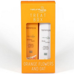 Tommy G Natural Spa Orange Flowers & Oat Treat Box Set