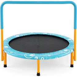Costway Παιδικό Τραμπολίνο με Λαβή 92cm TW10006OR