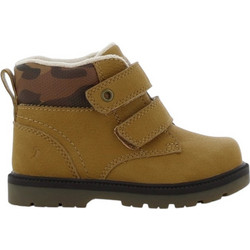 Safety Jogger Παιδικά Μποτάκια Κίτρινα Καφέ με Σκρατς SJ636048-06