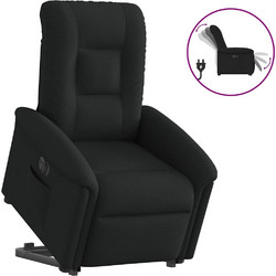 vidaXL Πολυθρόνα Relax με Υποπόδιο Ανακλινόμενη Μαύρη 3303276