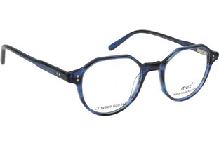 Max LX 1464/F BLU Ανδρικός Σκελετός Γυαλιών Οράσεως Κοκάλινος Μπλε