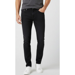 Fynch Hatton Denim Ανδρικό Τζιν Παντελόνι Ελαστικό Loose Εφαρμογή Μαύρο 1509-2922-999