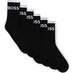 Hugo Boss Ανδρικές Κάλτσες Ψηλές Μαύρες 6Pack 50510168-001