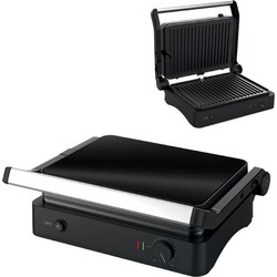 Life Black Contact Jade 221-0465 Τοστιέρα με Αποσπώμενες Πλάκες για 2 Τοστ 2000W