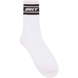 Obey Cooper II Ανδρικές Κάλτσες Ψηλές Λευκές 100260093-WHT