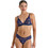 Milena By Paris Γυναικείο Sexy Brazil με Δαντέλα Navy Μπλε 8531