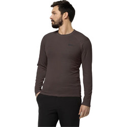Jack Wolfskin Infinite Ανδρικό Αθλητικό T-Shirt Καφέ 1808312-2365