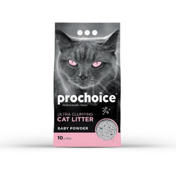 Prochoice Baby Powder Άμμος Γάτας Μπετονίτης με Άρωμα Πούδρα 10lt