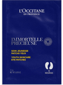 L'Occitane Immortelle Precieuse Eye Patches για Αντιγήρανση Μαύρους Κύκλους & Καταπράυνση με Υαλουρονικό 2τμχ