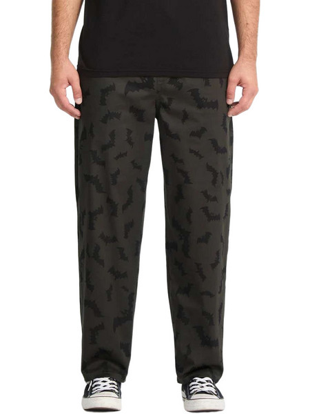 Volcom Ανδρικό Παντελόνι Joggers Loose Εφαρμογή Μαύρο A1232502-RIB