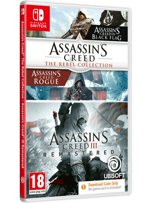 Assassin's Creed Rebel & Assassin's Creed 3 Liberation Key Nintendo Switch