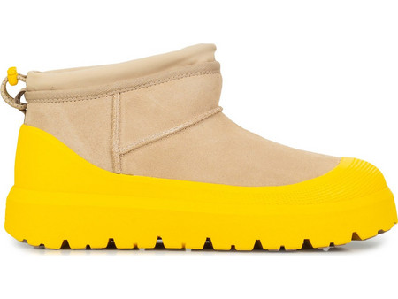 UGG CI Ultra Mini Ανδρικά Μποτάκια Suede Εκρού 1174196-M151