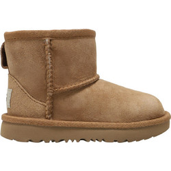 UGG Γυναικεία Μποτάκια Suede Ταμπά με Γούνα 1017715T-CHE