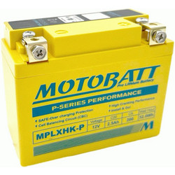 Motobatt Μπαταρία Μοτοσυκλέτας MPLXHK-P 200A 2.5Ah