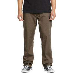 Volcom Ανδρικό Παντελόνι Chino Κανονική Εφαρμογή Καφέ A1132501-MSH