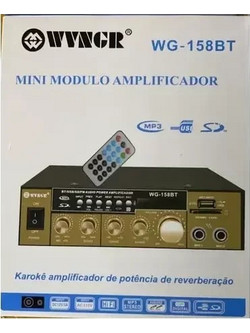 WG-158BT Ενισχυτής με Λειτουργία Καραόκε