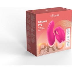 We-Vibe Chorus Pro Satin Διπλός Δονητής για Ζευγάρια με Τηλεχειριστήριο Ροζ