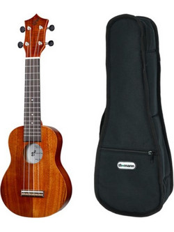 Harley Benton Hawaii Koa Soprano with Bag