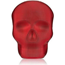 Tangle Angel Rebel Red Chrome Skull Βούρτσα Μαλλιών για Ξεμπέρδεμα Κόκκινη