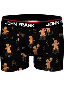 John Frank Ginger Ανδρικό Μποξεράκι Μαύρο JFBD47