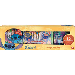 AS Company Disney Stitch Mega Art Σετ Ζωγραφικής 80τμχ