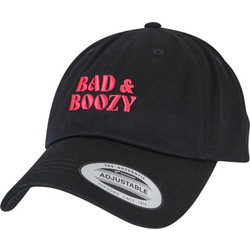 Miss Tee Bad & Boozy Ανδρικό Καπέλο Jockey Υφασμάτινο Μαύρο BE076-00007