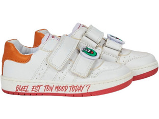 GBB Παιδικά Sneakers Λευκά Πορτοκαλί Πράσινα AJ303-19