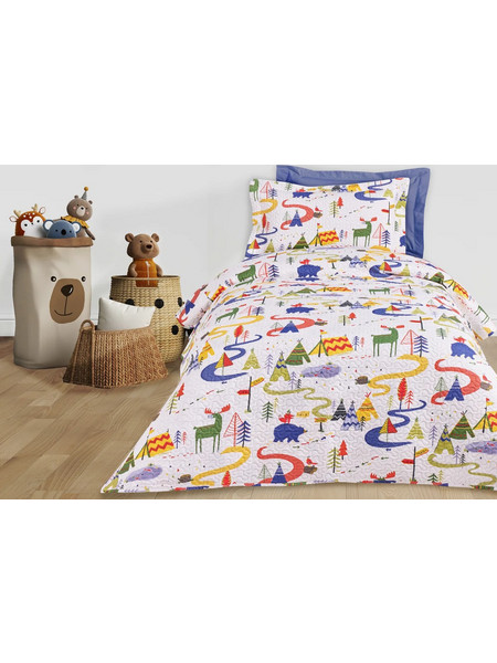 Das Home Παιδικό Κουβερλί Μονό Microfiber 160x240 4927 Μπεζ