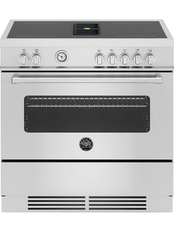 Bertazzoni MASCH94I1EXT Κουζίνα Ηλεκτρική 105lt με Επαγωγικές Εστίες 89.5cm